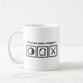 Wählen Sie Ihre Waffe aus Kaffeetasse (Links)