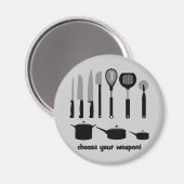 Wählen Sie Ihre Waffe aus Magnet (Vorderseite/Rückseite)