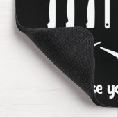 wählen Sie Ihre Waffe Mousepad (Ecke)