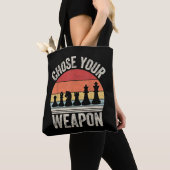 Wählen Sie Ihre Weapon Funny Schach Stücke Tasche (Von Nahem)