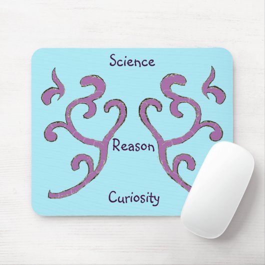 Wählen Sie Ihre Werte Mat, Bio Muster Mousepad (Mit Mouse)