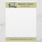 Wählen Sie Ihren beruflichen Briefkopf (Vorderseite)