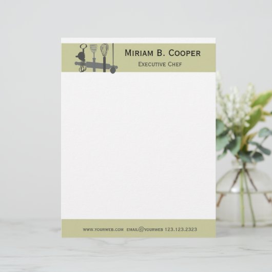 Wählen Sie Ihren beruflichen Briefkopf (Stehend Vorderseite)