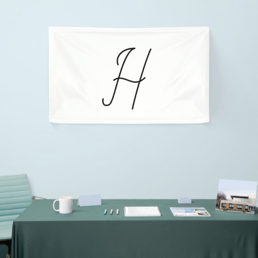 Wählen Sie Ihren eigenen Brief | Schriftart Style: Banner (Messeveranstaltung)