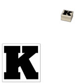 Wählen Sie Ihren eigenen Brief | Schriftart Style: Gummistempel (Stempel)