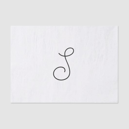 Wählen Sie Ihren eigenen Brief | Schriftart Style: Seidenpapier (Vorderseite)