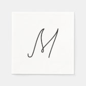 Wählen Sie Ihren eigenen Brief | Schriftart Style: Serviette (Vorderseite)