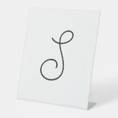 Wählen Sie Ihren eigenen Brief | Schriftart Style: Sockelschild (Vorderseite)