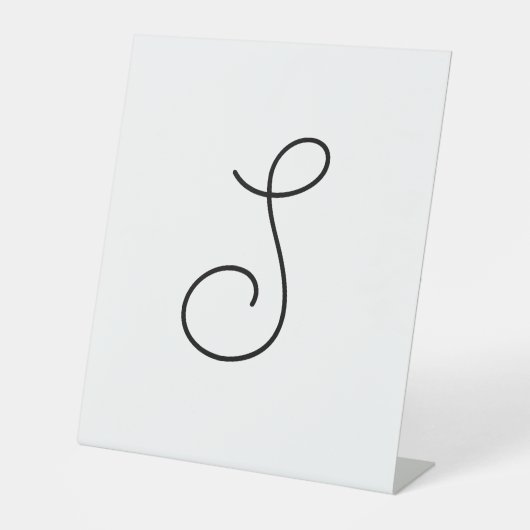 Wählen Sie Ihren eigenen Brief | Schriftart Style: Sockelschild (Vorderseite)