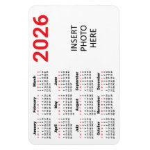 Wählen Sie Ihren eigenen Farben 2026 Foto-Kalender