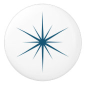 Wählen Sie Ihren eigenen Farbspass Mitte des Jahrh Keramikknauf (Vorderseite)