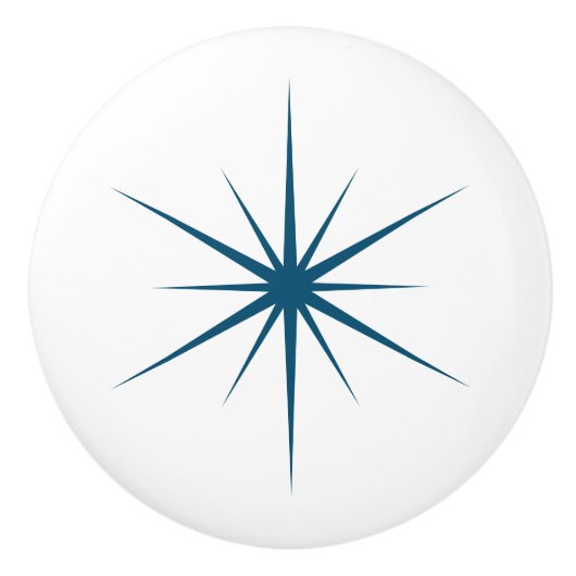 Wählen Sie Ihren eigenen Farbspass Mitte des Jahrh Keramikknauf (Vorderseite)