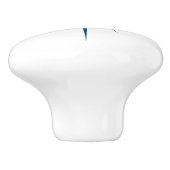 Wählen Sie Ihren eigenen Farbspass Mitte des Jahrh Keramikknauf (Seitenansicht)