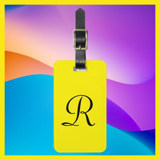 WÄHLEN SIE IHREN FARBYROLLBEUTEL-Gepäckanhänger. Gepäckanhänger