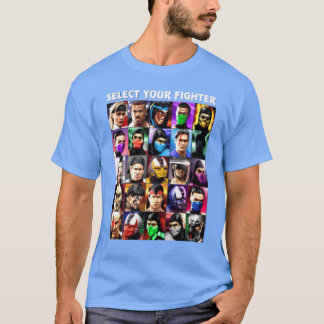 Wählen Sie Ihren Kämpfer UMK3 Mortal Kombat BlackN T-Shirt