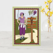 Wählen Sie Ihren Pfad_A_Gruß aus Karte (Gelbe Blume)