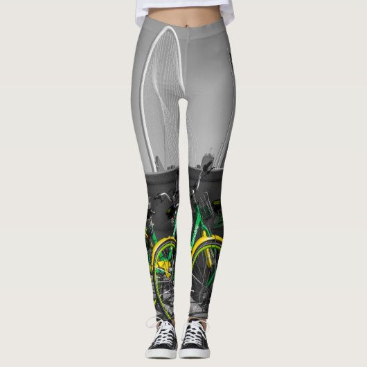 Wählen Sie Ihren Sitzplatz aus Leggings (Vorderseite)