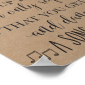 Wählen Sie Ihren Sitzplatz und Ihr Tanzabend Poster (Ecke)