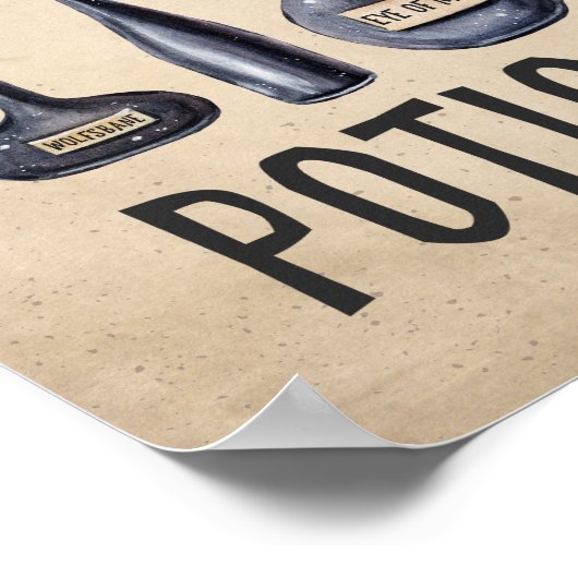 Wählen Sie Ihren Ton aus | HALLOWEEN-PARTY Poster (Ecke)