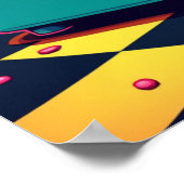 Wählen Sie im Neon Dream - Retro Surreal Pop Art Poster (Ecke)