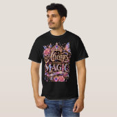 Wählen Sie immer Magic Sparkle Crystal Design T-Shirt (Vorne ganz)