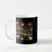 Wählen Sie Inklusion - Autismus-Bewusstsein Kaffeetasse (Links)
