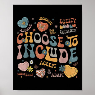 Wählen Sie Inklusion S Autismus Awareness Tea Poster