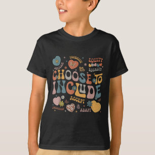Wählen Sie Inklusion S Autismus Awareness Tea T-Shirt