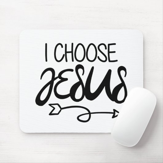 Wählen Sie Jesus Art Gospel Grafik Christlich Art Mousepad (Mit Mouse)