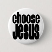 Wählen Sie Jesus Button (Vorderseite)