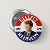 WÄHLEN SIE JOE KENNEDY 2014 WIEDER BUTTON (Vorne & Hinten)