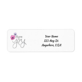 Wählen Sie Joy Address Labels aus