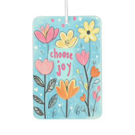 Wählen Sie Joy & Happy Flower Girl doppelseitig -  Autolufterfrischer