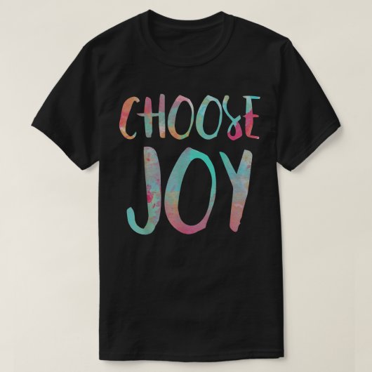 Wählen Sie Joy Happy Gift  T-Shirt (Design vorne)