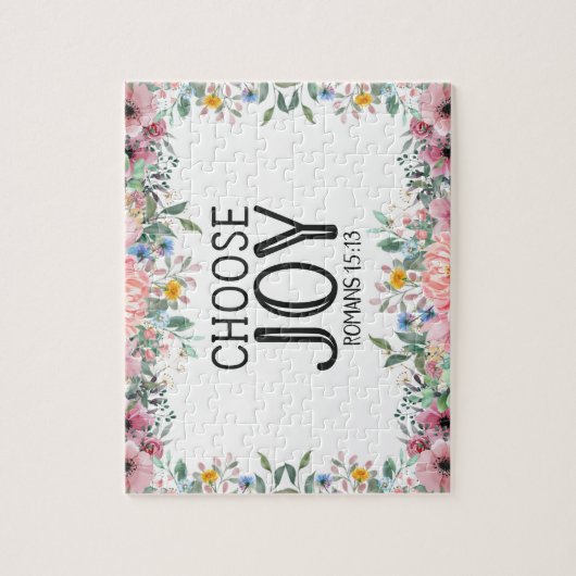 Wählen Sie Joy Romans 15:13 Jigsaw Puzzle (Vertikal)