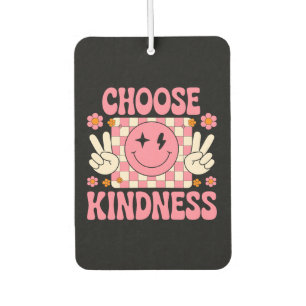 Wählen Sie Kindness - florale Inspiration (2) Autolufterfrischer