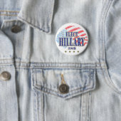 Wählen Sie Knopf Hillary 2008 Button (Beispiel)
