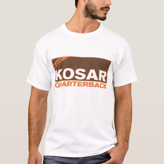 Wählen Sie Kosar für QB wieder T-Shirt (Vorderseite)