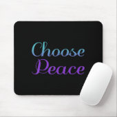 Wählen Sie Kunstwerke zur Friedensprävention Mousepad (Mit Mouse)