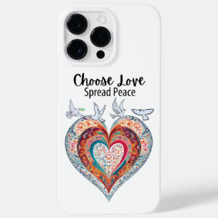 Wählen Sie Liebe, um Frieden zu verteilen Case-Mate iPhone 14 Pro Max Hülle