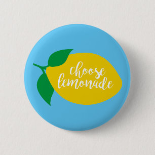 Wählen Sie Limonade-Knopf Button