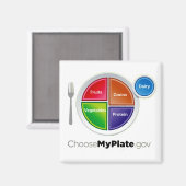 Wählen Sie "Mein Plate" (Weiß) Magnet (Vorderseite/Rückseite)