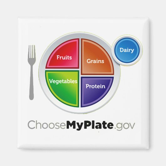 Wählen Sie "Mein Plate" (Weiß) Magnet (Vorne)