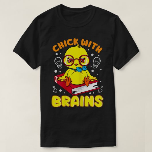 Wählen Sie mit Braunen Funny Sarcastic Smart Intel T-Shirt (Design vorne)