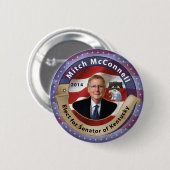 Wählen Sie Mitch McConnell für Senator von Button (Vorne & Hinten)