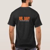Wählen Sie Mut - Davy T-Shirt (Rückseite)