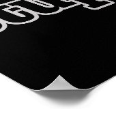 Wählen Sie nicht dummes Poster (Ecke)