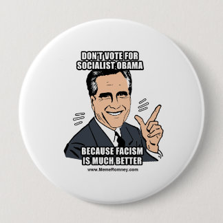 WÄHLEN SIE NICHT FÜR SOZIALISTISCHEN OBAMA BUTTON