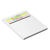 Wählen Sie Notepad aus. Funny Pickleball Notepad. Notizblock (angewinkelt)