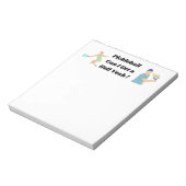 Wählen Sie Notepad aus. Funny Pickleball Notepad. Notizblock (Rotiert)